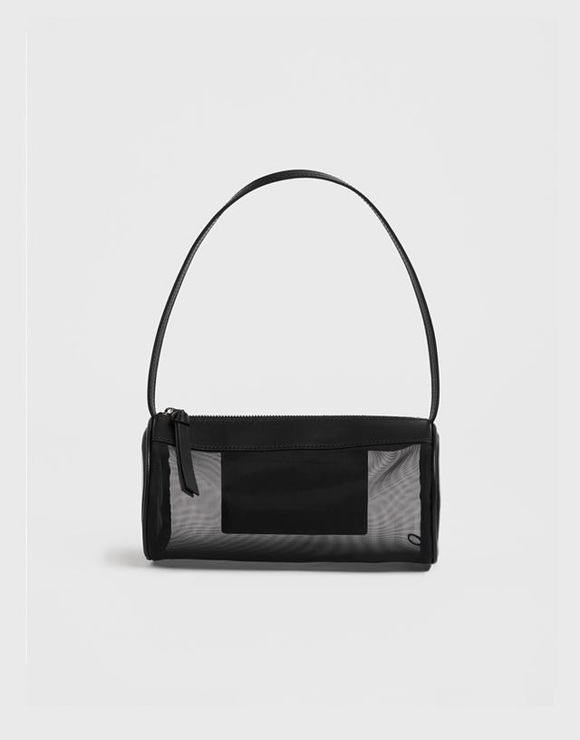 [5/23예약배송] LUCCA tube bag_mesh black