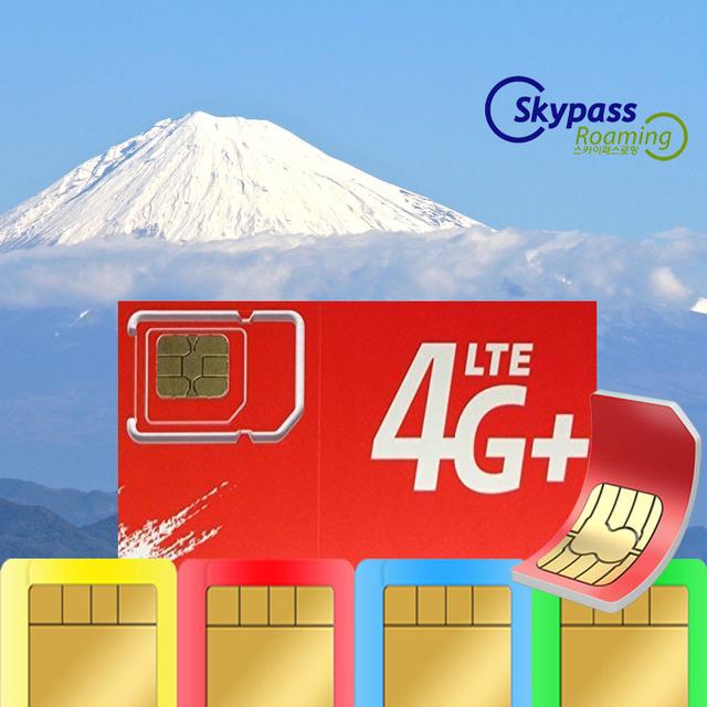 일본유심 칩 무제한 데이터 4G LTE 소프트뱅크 KDDI 단기 장기 여행 출장 유학 취업