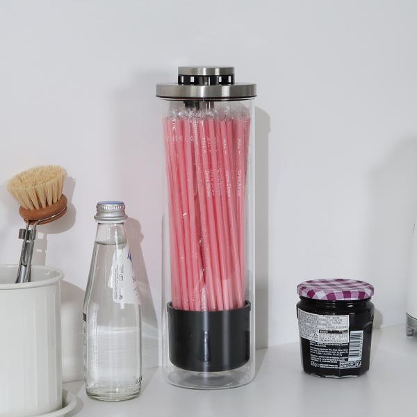 카페 빨대보관함 디스펜서