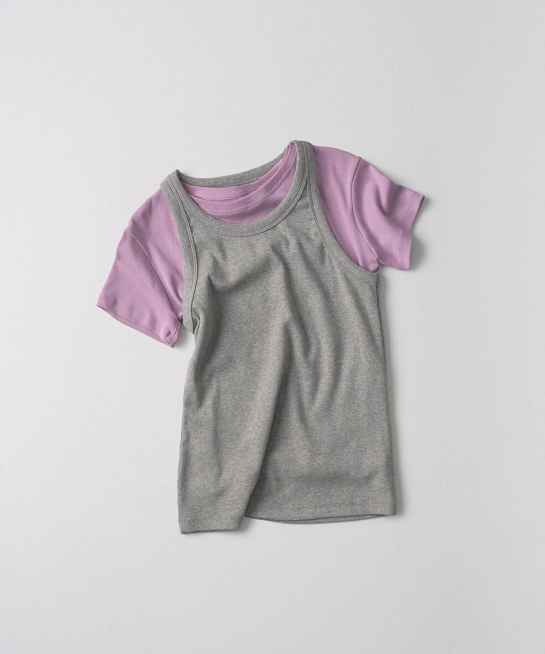 Benny sleeveless_Melange grey