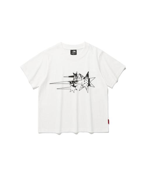 아니메 스타 티셔츠_화이트(NG2EMFT580A)