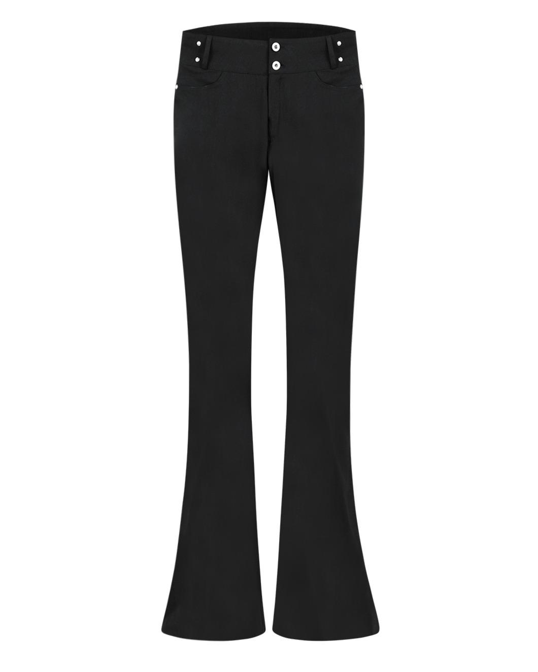 Low-rise Stud Bootcut