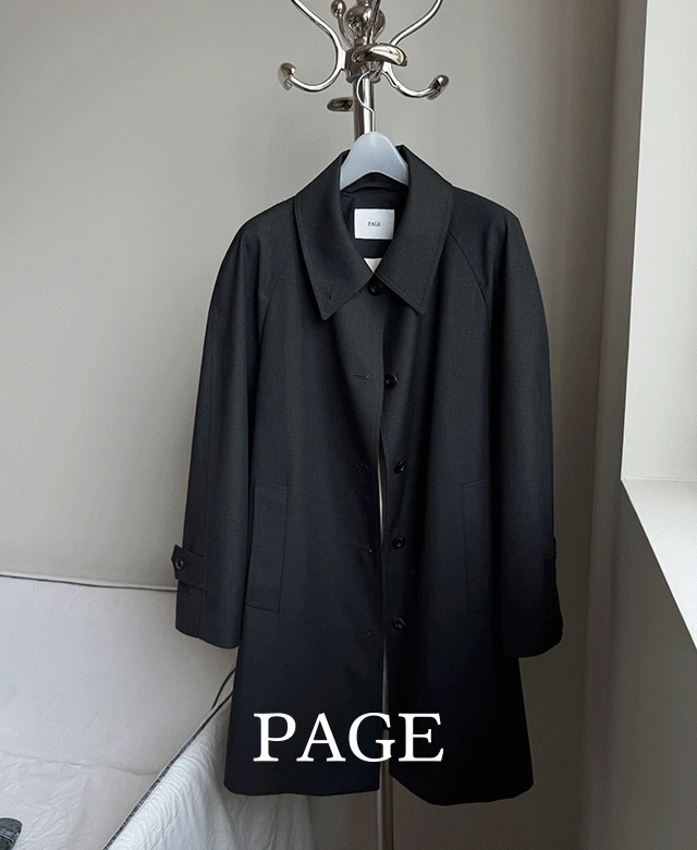 [4th] [page] 발만 하프 트렌치 코트┃*예약주문 3월 4-5주 출고