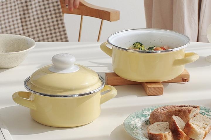 ELO x 타블도트 버터 법랑냄비 IH 14cm 인덕션 냄비