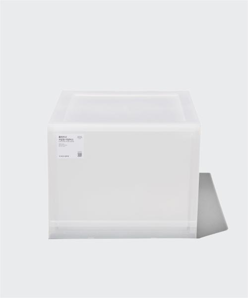 홈테이너 서랍형 리빙박스 1단 400 H [클리어]