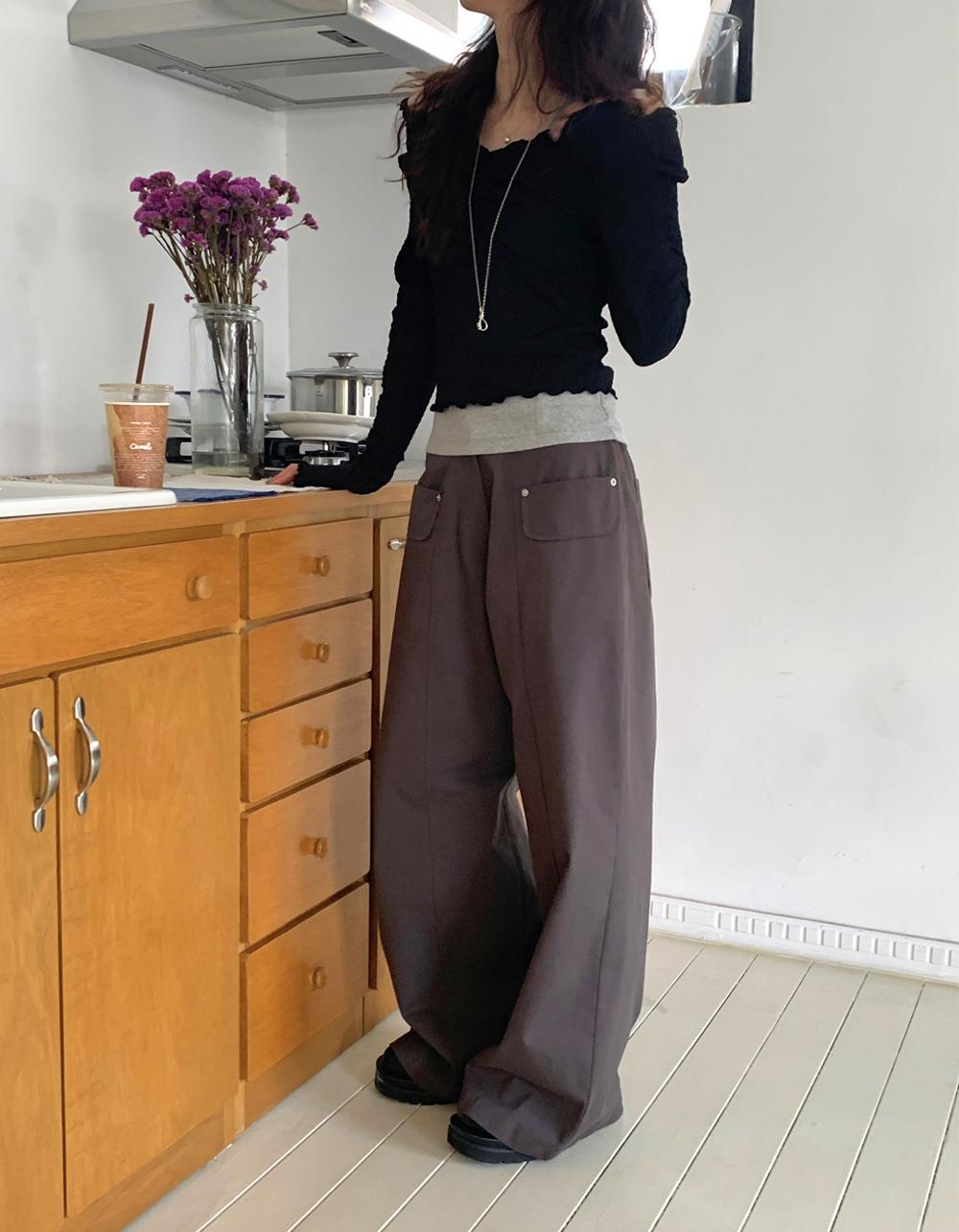 오하스 리벳 포켓 pants