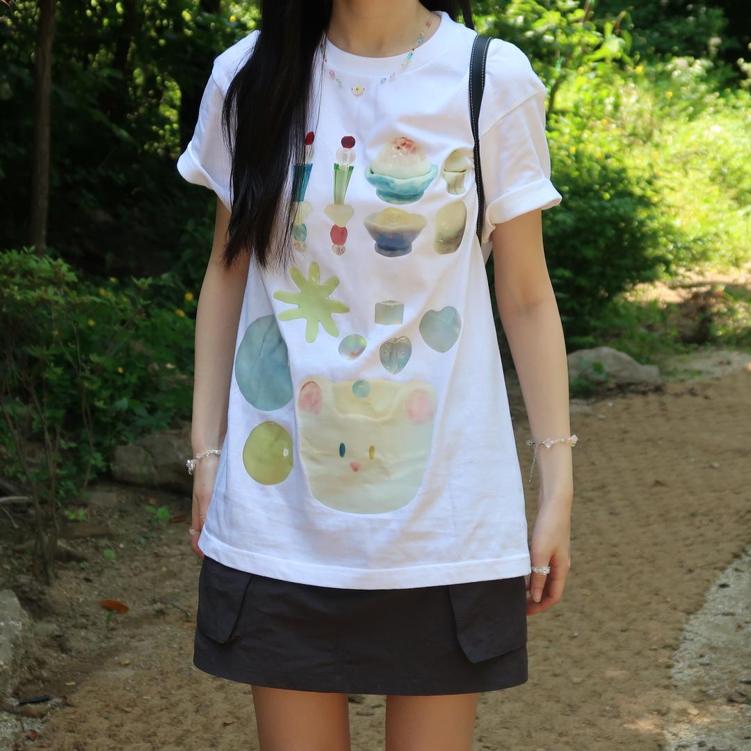 [pre-order] i love summer🌴 반소매 티셔츠