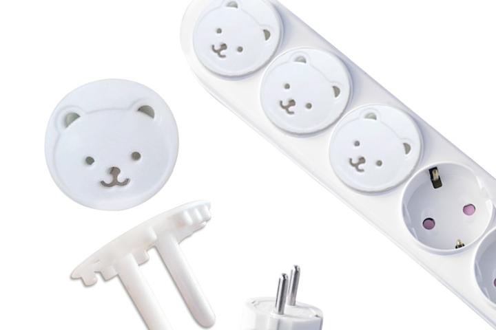 곰돌이 콘센트 안전마개 (멀티탭 안전커버) 10P