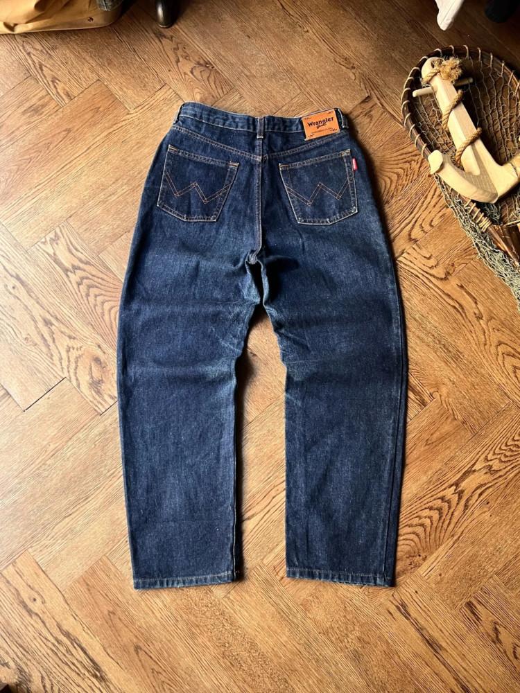 [28]랭글러 재팬 미디엄 블루 데님 팬츠