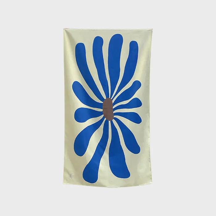 Soluna pattern beach towel - 01 Blooming dreams 특대형 샌드프리 비치 타월 극세사 물놀이 바디 타올 비치매트