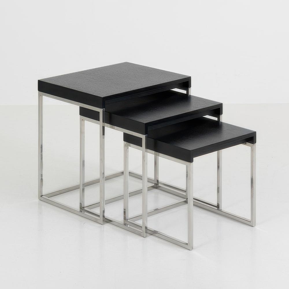 브레멘 스틸 테이블 세트