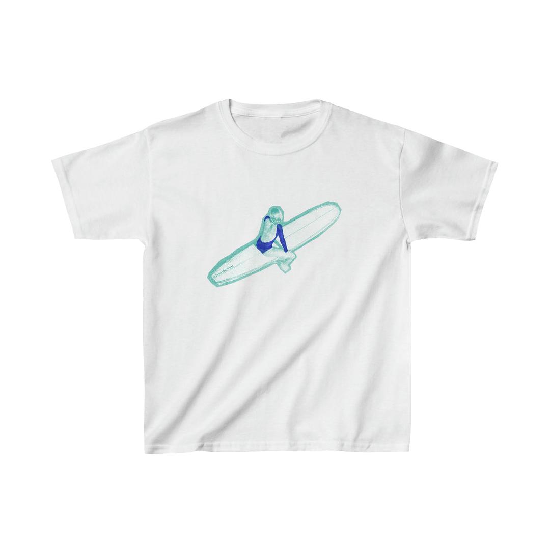 'Surf's Up' baby tee - XS / White