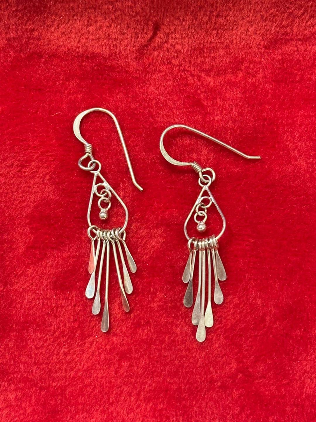 Vintage ethereal drizzl925silver earring | 후루츠패밀리