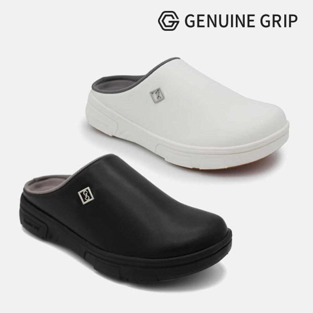 제뉴인그립보르도30 사무실 슬리퍼 미끄럼방지 주방화 원마일 방수 신발 약국 간호사화 병원