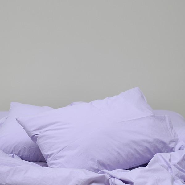 퍼플 베개커버 Purple pillow cover