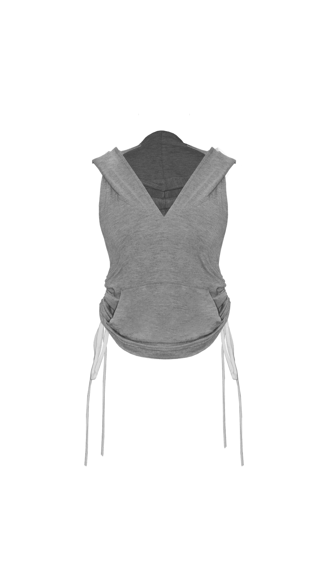 Halter Hood Top