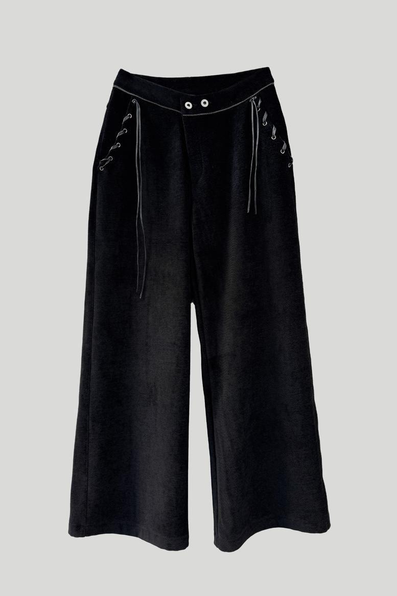 [STILL LETHARDY] ZIP TEETH PANTS