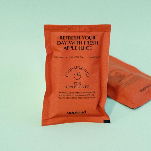 어플러드 무설탕 사과즙 110ml 30포 [원산지:국산(충청북도 보은군)]