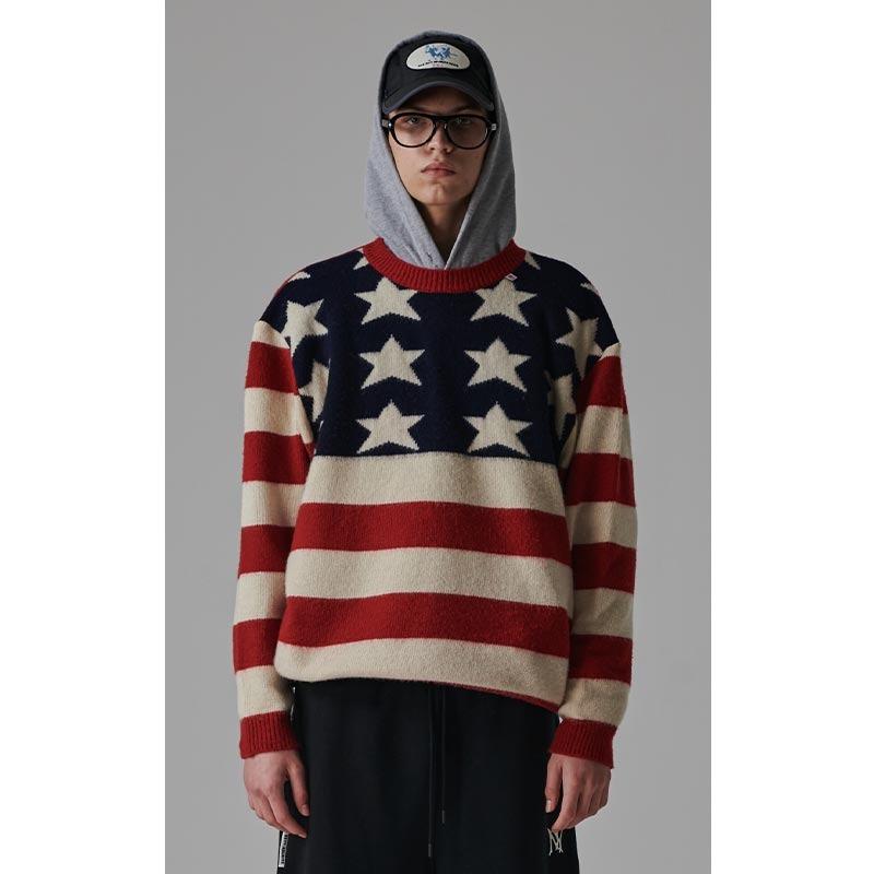 [COLLECTION LINE] 뉴 키즈 메리노 울 브러쉬드 니트 네이비