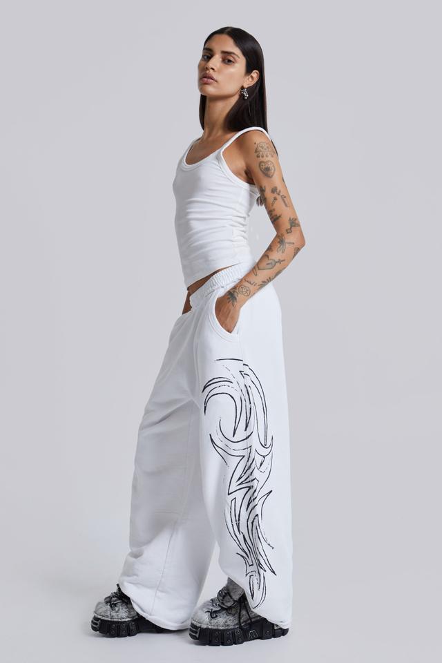 White Blade Joggers - XXS / White