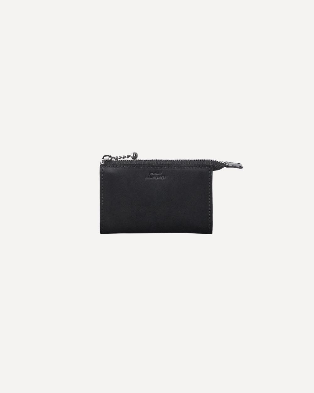 Pinch Card Holder / Vintage black