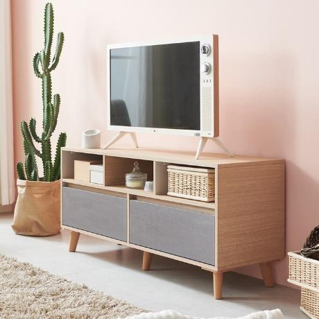 [케이컴퍼니] 이음2단1200TV거실장  K1200-2S-IN-C