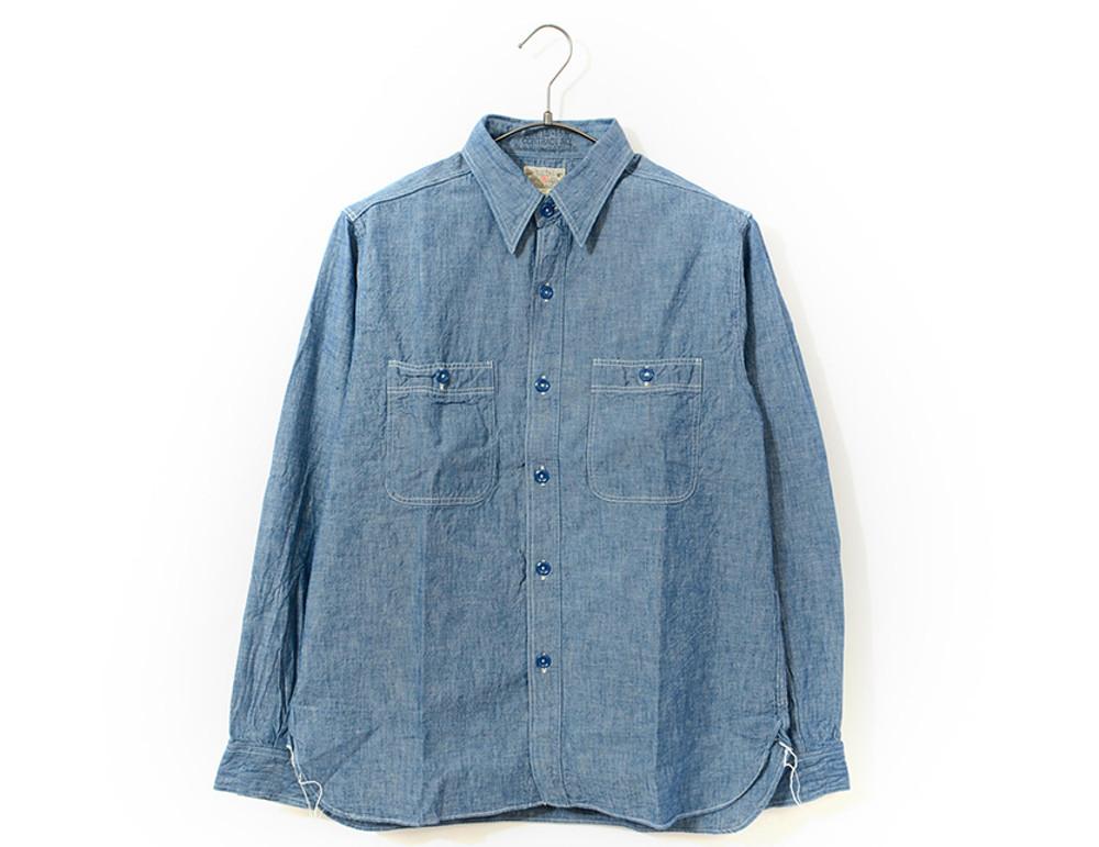 버즈릭슨 샴브레이 워크셔츠 블루 BR25995