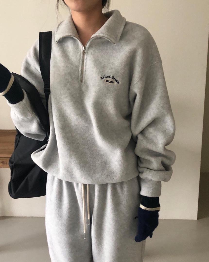 이스트 플리스 집업 맨투맨