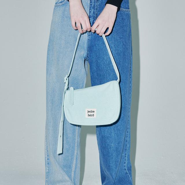 SLANT SHOULDER 슬랜트 숄더백 mint