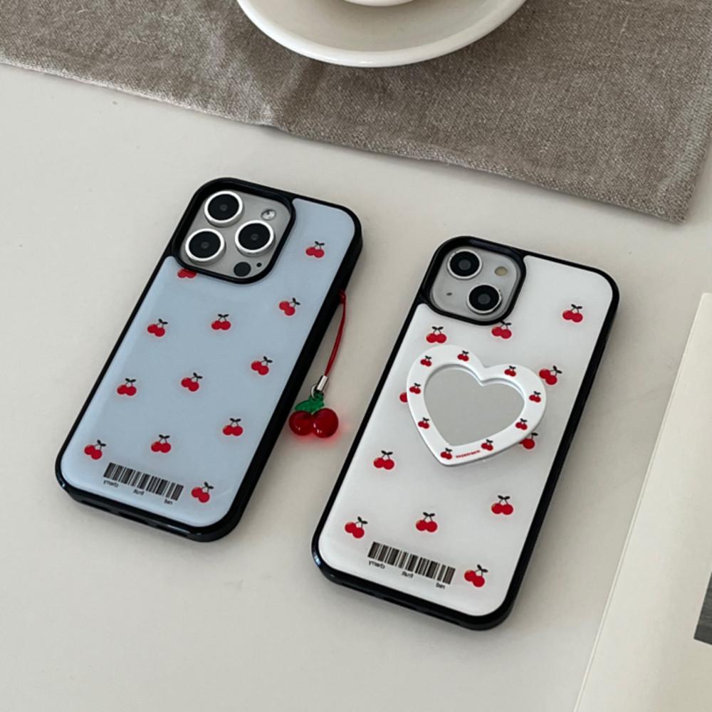 bar code 체리 [에폭시 범퍼 케이스]