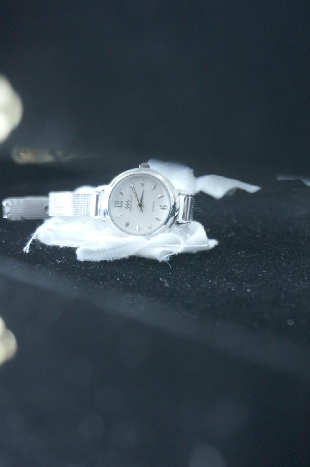 diamond stud watch