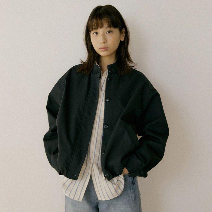 soft shirring blouson jacket (2color) [4/14 부터 순차 발송]