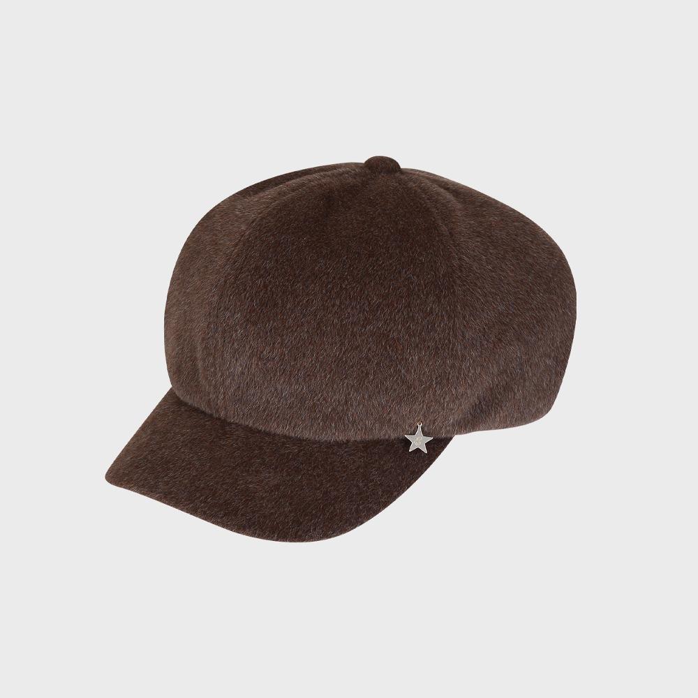 NEWSBOY CAP (BROWN)