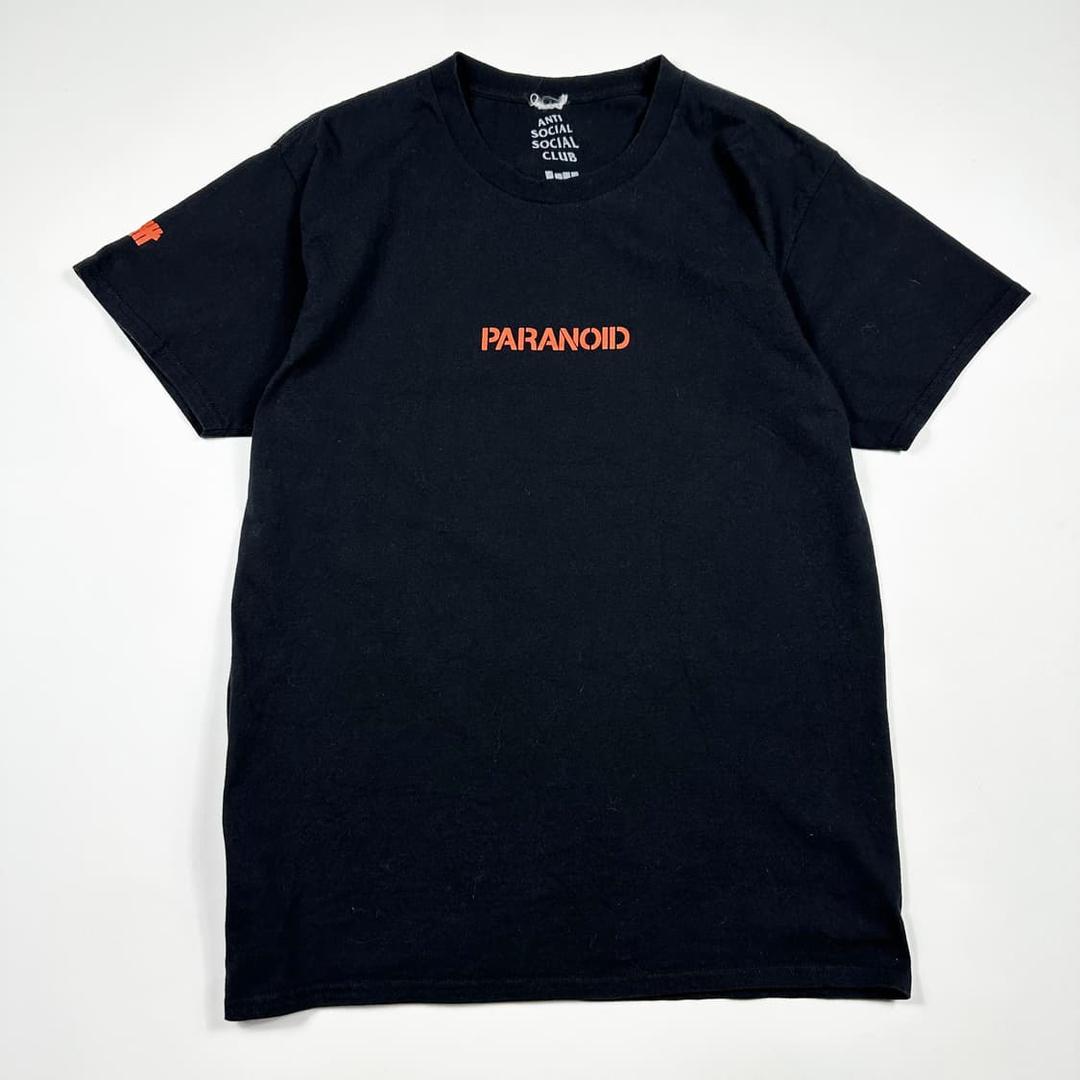 안티소셜소셜클럽 x 언디핏 파라노이드 반팔티 블랙 M | 후루츠패밀리