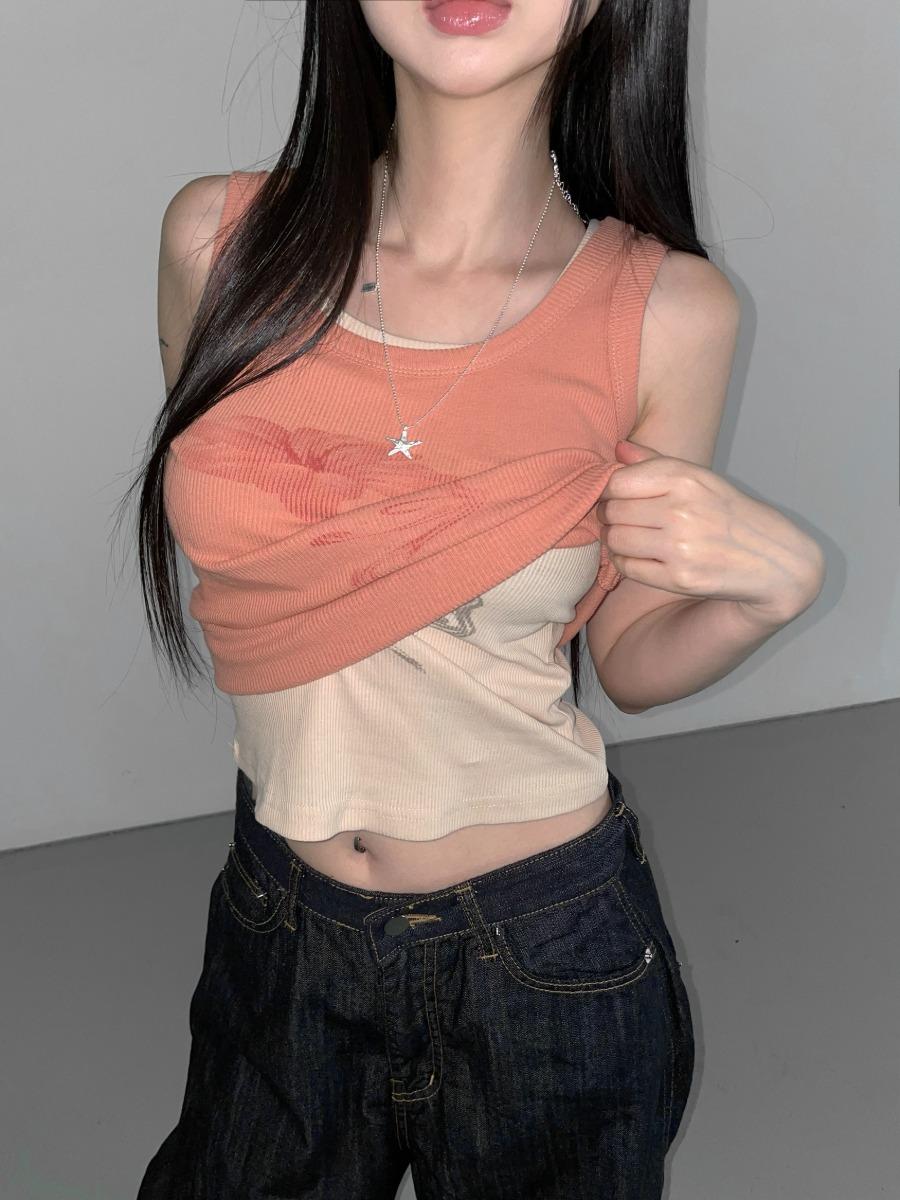 디에어타운 PINK 바로배송 floral top(3 color)