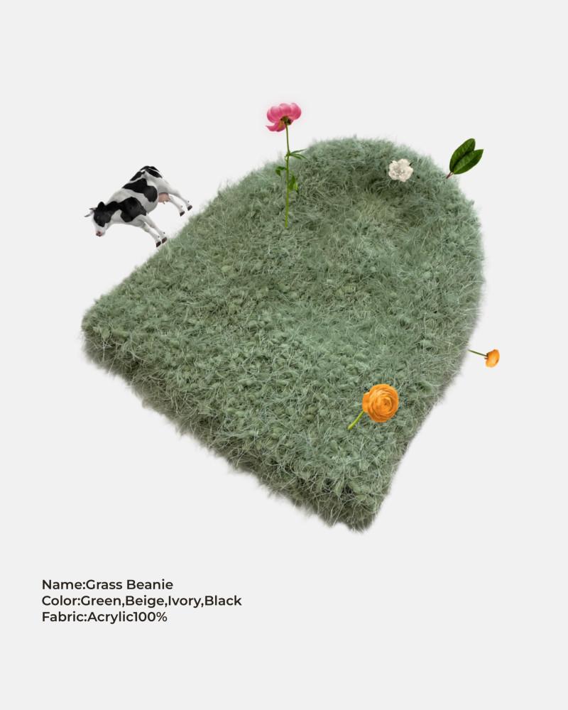 Grass Beanie(4cols)