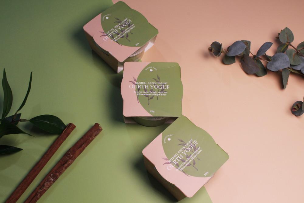 [아오스요거트 GREENTEA] 꾸덕한무가당수제 그릭요거트 그린티녹차요거트