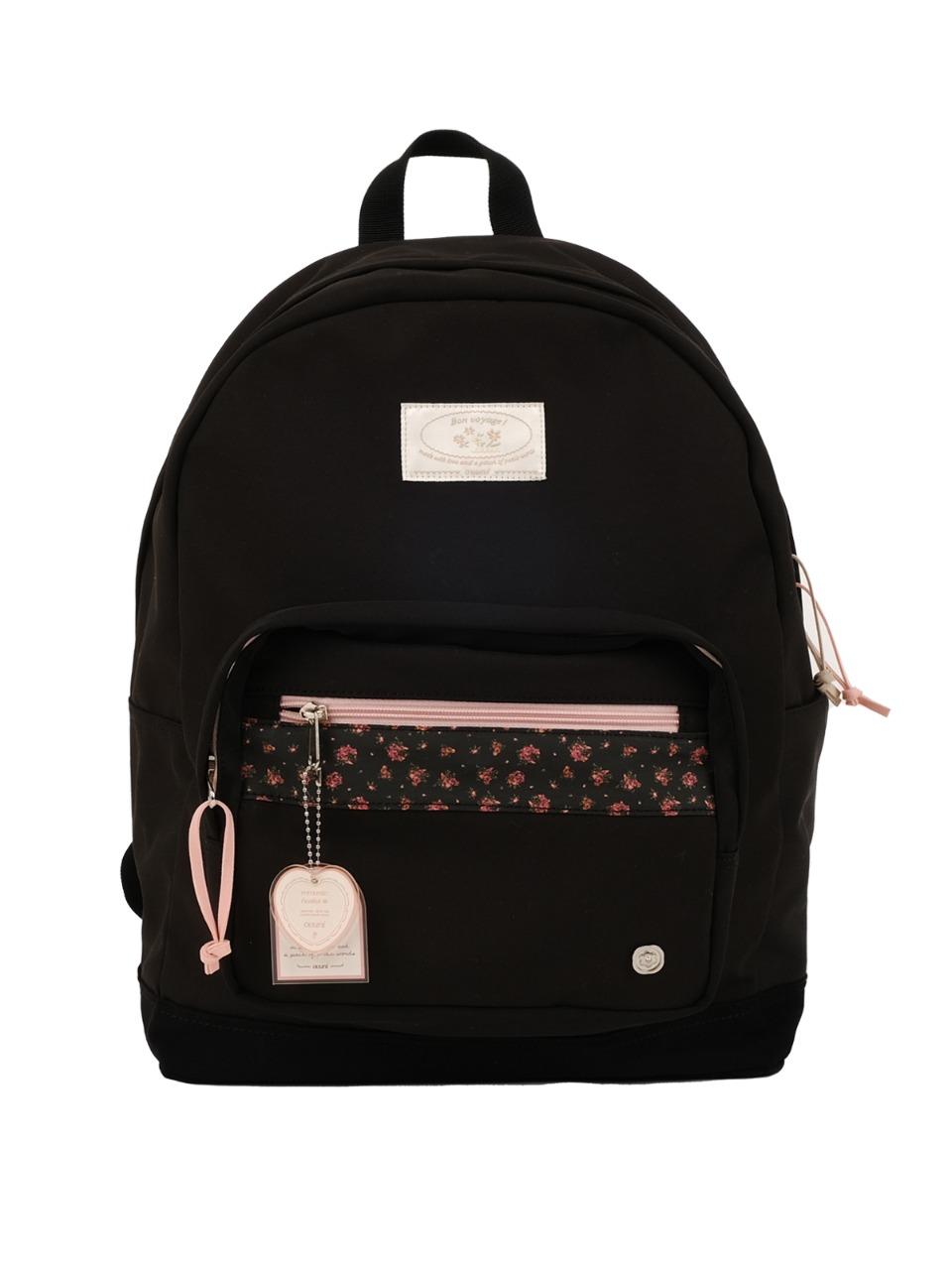 [ 4/5 배송시작, 오픈세일 5% ~ 4/2 ] Bon voyage backpack - black