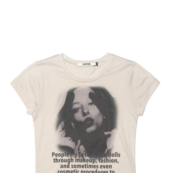 Your Skin Short Sleeve Tee Beige