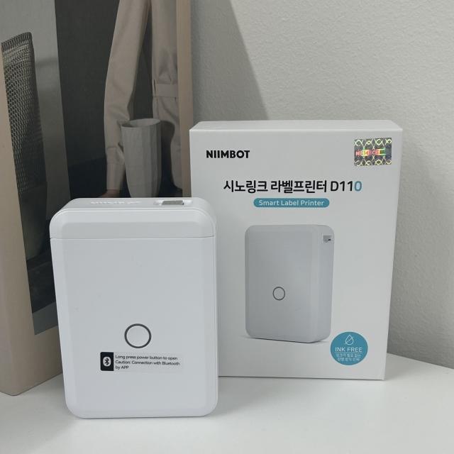 시노링크 휴대용 라벨프린터기 D110