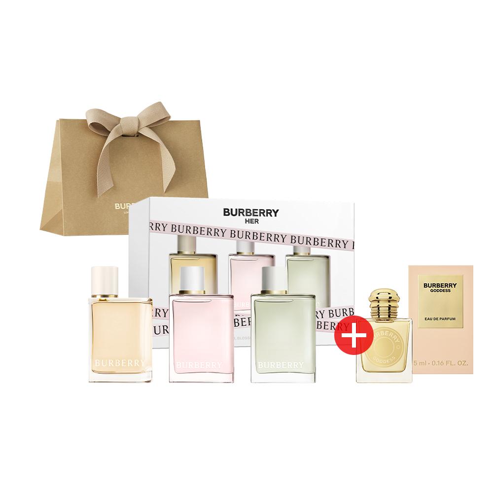 [선물포장] 버버리 허 디스커버리 3종세트 + 가디스 EDP 5ML 미니어처