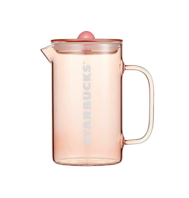스타벅스 22 오텀 핑크 사이렌 글라스 서버 600ml