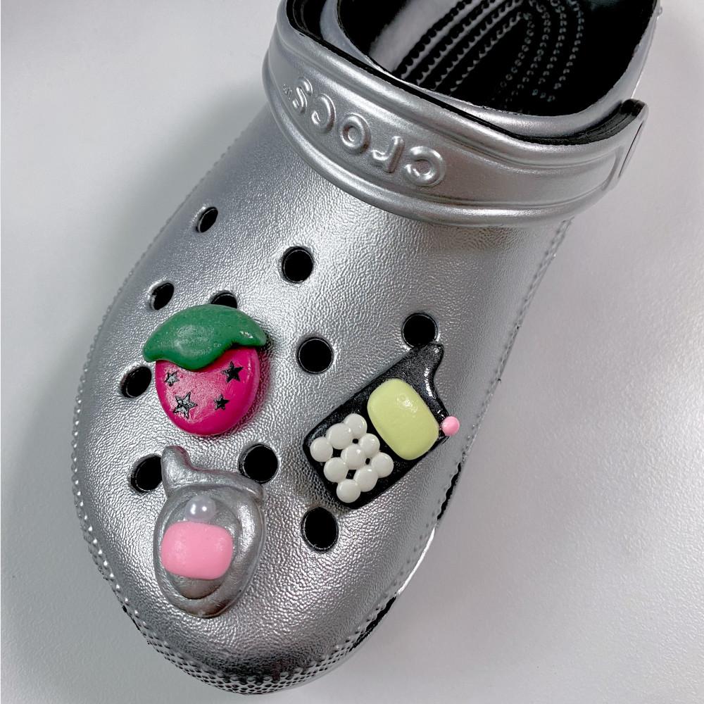 귀여우면서 못생긴 점토 지비츠 3종 세트 Y2K 핸드폰모양 딸기 별