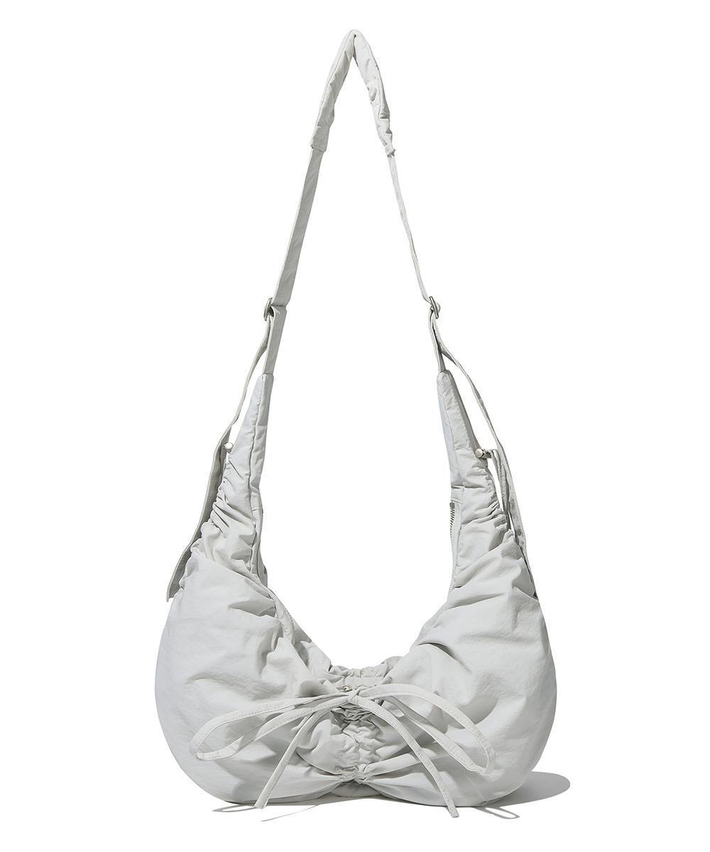 클로버하트 뉴 셔링 호보 크로스백 그레이