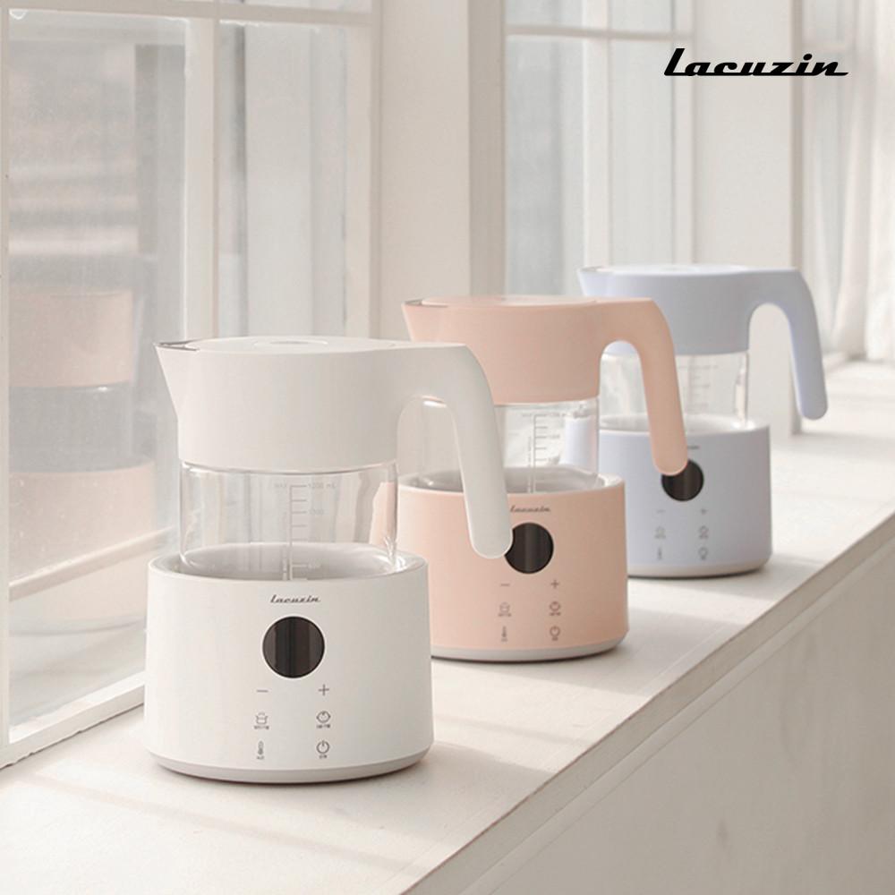 라쿠진 24시간 온도유지 유리 분유포트  커피포트 티포트 LCZ201  임신 출산 신생아 선물