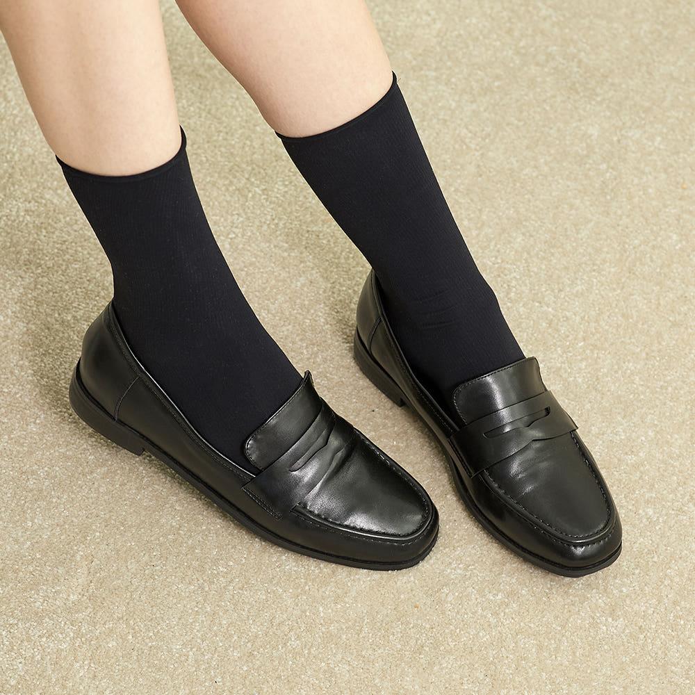 여성 소가죽 클래식 페니 로퍼 - 3FN260/261/Q4004