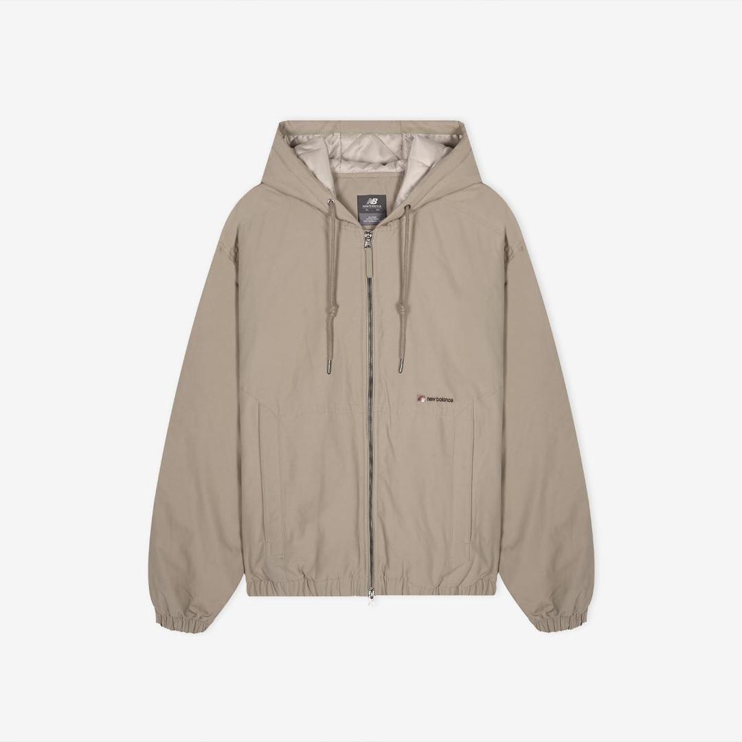 UNI NEW GREY 후드 패딩 자켓