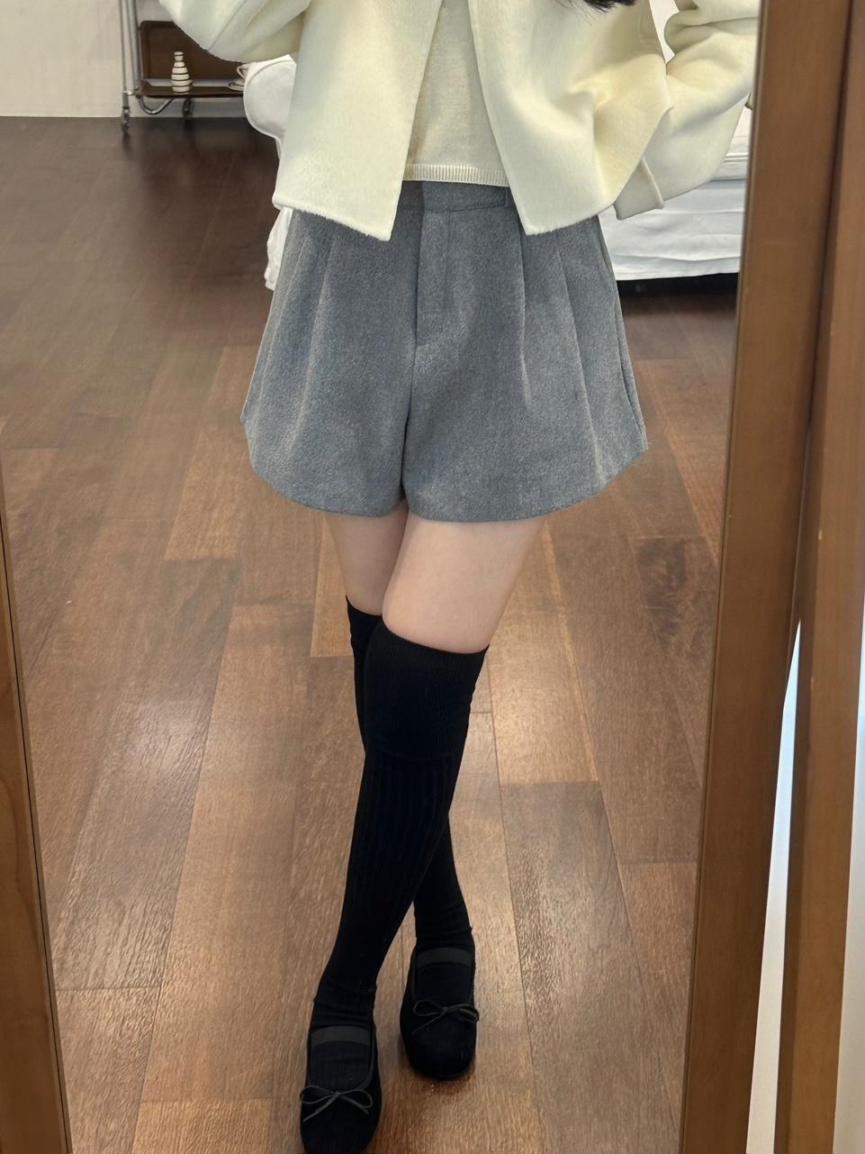 몽드 [울50/연말룩] 아인 울 핀턱 팬츠(3col)