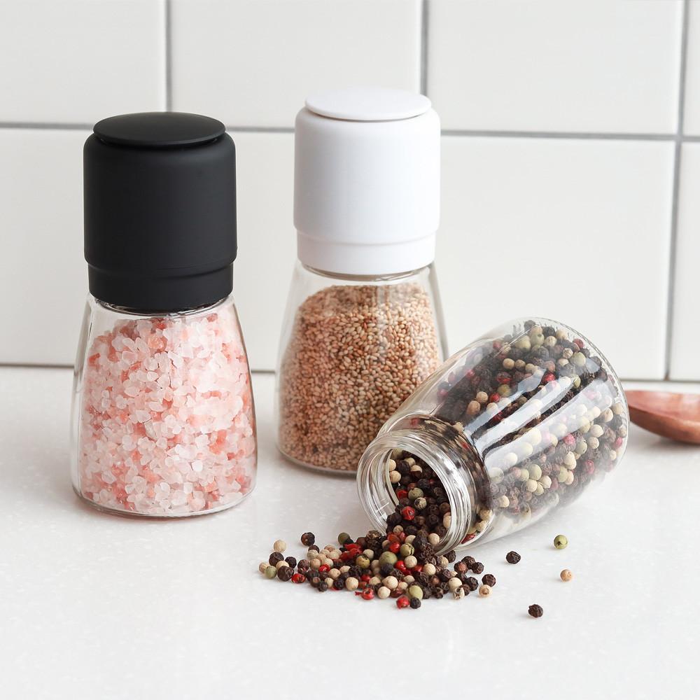 소금 그라인더 소금통 깨갈이 참깨그라인더 통 후추갈이 160ml