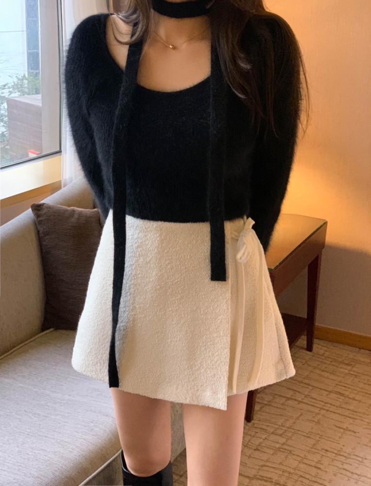 (아이S당일,무배,쿠폰) 미엘 볼 치마바지 랩 스커트 팬츠